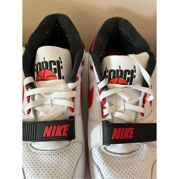Nike Air Alpha Force 88 AAF Chicago White University Red DZ4627-100 sz 12 Mens W - Picture 3 of 7